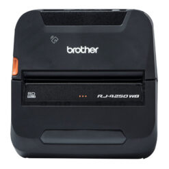 Brother RJ-4250WB Imprimante thermique portable d’étiquettes et de billets WiFi, Bluetooth, USB - Résolution 203ppp - Vitesse 127mms - Couleur Noir