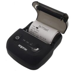 Approx Portable Thermal Receipt Printer - Bluetooth, RS-232, USB - Résolution 203dpi - Vitesse 80mm/s - Découpe manuelle
